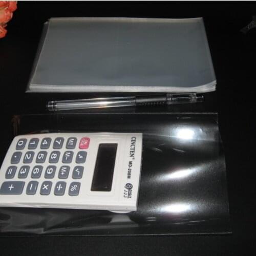 Almacenamiento Comida Clear Cellophane Bags 13x18cm Transparent Opp Cosmetic Plastic Packing Bag Gift Candy Tools Flat Pocket