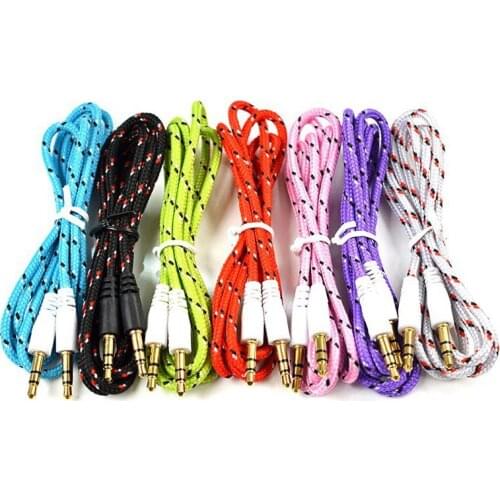 3.5mm male to male audio cable AUX car audio cable to recording cable speaker cable for headphones MP3 / 4 speaker jack AUX wire