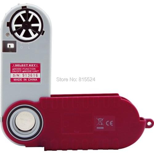 AZ8910 Anemometer Weather Instrument Temperature and Humidity Meter Atmospheric Pressure Tester Detector Altitude