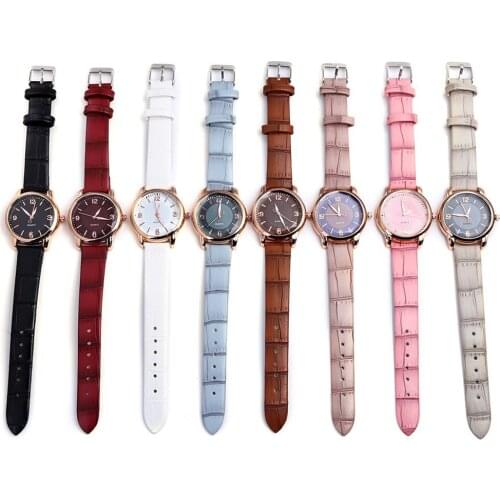 Watches New well-known brand luxury watch quartz watch female high-end blue glass life distinguished stainless steel dial чисы