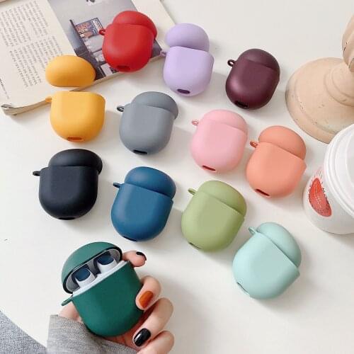 For xiaomi Redmi Airdots 3 Pro Case Solid Color Matte Anti-fall Earphone Cover Charging Box PlasticAccessories Airdots3pro