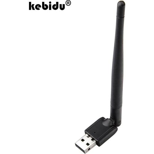 Kebidu wifi dongle wireless network card 150M Wireless Network Card Wireless WiFi MT7601 Chip Wireless USB 2.0 Adapter Receiver