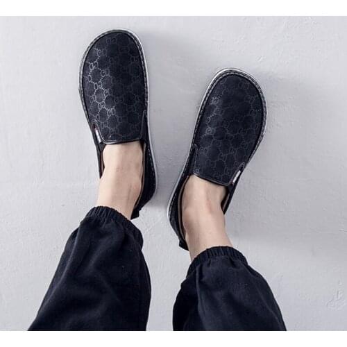 Spring And Autumn New Mens Shoes Flat Bottom All-Match Sports Casual Shoes Fashionable Comfortable Canvas Shoes