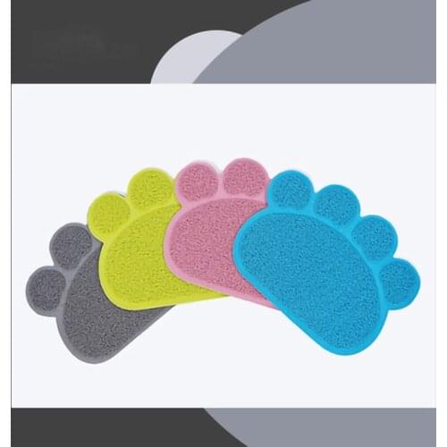 Self Cleaning Cat Litter Cat Litter Cat Litter Cleaning Mat Cat Litter Pad Floor Mat Door Mat Square Semicircular Claw Mat Cat A