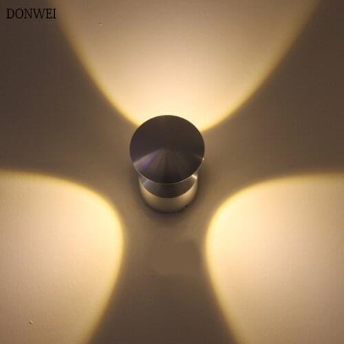 Modern Aluminium 3W 4W 5W LED Wall Light Indoor Lighting Light Fixture Wall Lamp Bedside Living Room Bedroom Stair Wall Lighting