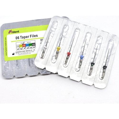 Dental 04 Taper Rotary Niti Endodontic Files Engine 0.04 Instrument Use for Root canal treatment dentistry Tool