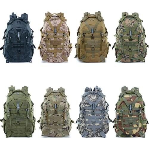 Tactical Backpack Military Molle Army Outdoor Assault Bag Camping Men Camouflage Cycling Hiking Sports Climbing Hunting Backpack