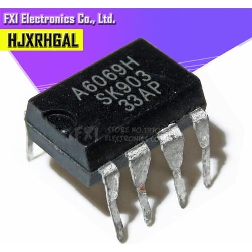 5PCS A6069H STR-A6069H DIP7 DIP new original