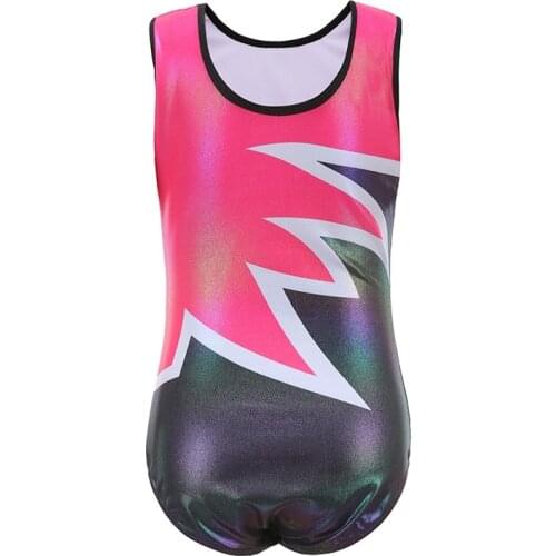 Children Kids Ballet Gymnastics Suit Long Sleeve Leotards Dance Practice Clothes Girl Diamond BodySuit collant gimnastic costume