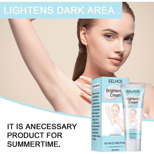EELHOE Underarm Whitening Cream Brightening Armpit Whitening Cream Neck Knees Private Parts Body Moisturizing Body Care QBMY
