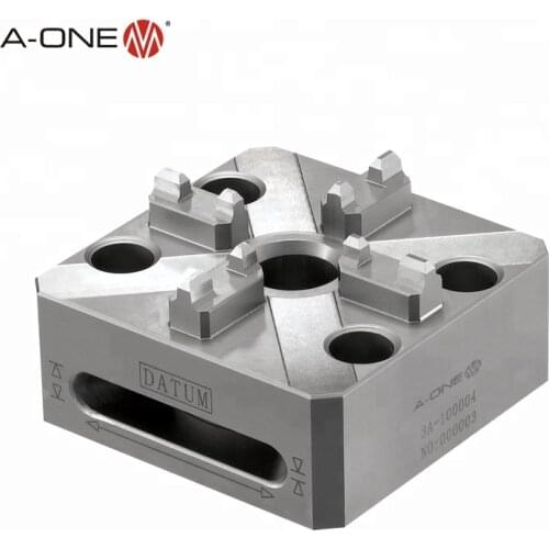 EROWA small edm or wire cut edm cnc turning tool of square stainless steel 4 jaw lathe chuck