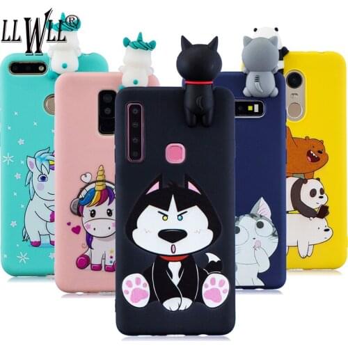 Husky Cat Toy Cartoon Case For Honor 9X 9A 8A 8S 8C 8X 8 9 10 20 Lite 20S 7S 7A 7C Pro Silicone Cover For Honor 9A Case Honor 7S