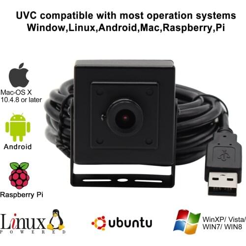 HD USB camera 5MP 2592X1944 CMOS omnivision OV5640 mini usb camera for Mac Linux Android Windows Computer PC Laptops