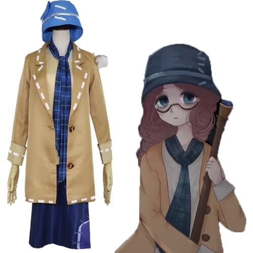 Game Identity V Cosplay Costume Blind Girl Helena Adams Cosplay Uniform Costume Halloween Carnival Christmas Party
