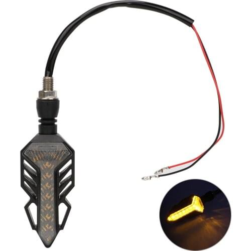 Indicator Lamp 12V Motorbike Lighting Universal Motorcycle Accessories Waterproof Motorcycle LED Turn Signal Lamp