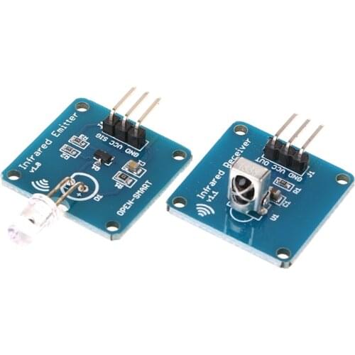 NE555 Infrared Transmitter+IR Receiver With 38KHz Carrier IR Transceiver Module