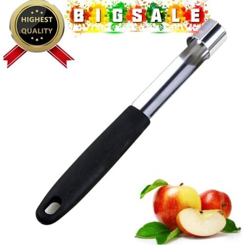 Stainless Steel Seed Remover Apple Corer Fruit Seed Core Remover Easy Core Cutter Pear Fruit Vegetable Slicer Knife Kitchen