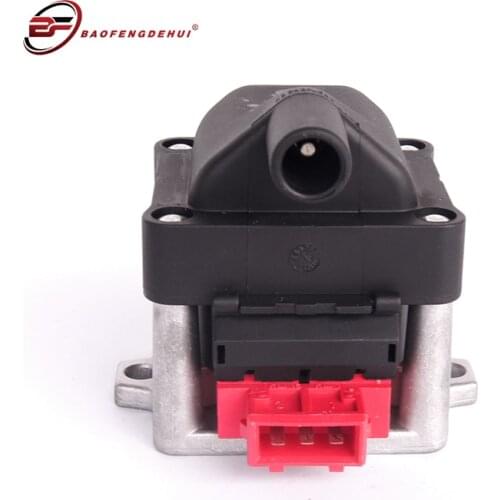 Ignition Transformer Coil For VW Caddy Vento Golf Passat For AUDI 80 90 For SEAT For Skoda 1.8L 2.0L 2.5L 2.8 6N0905104