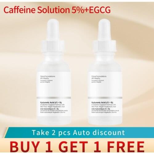 Caffeine Solution 5% + EGCG Eye Brightening Essence Ordi-nary Serum Reduces Eye Puffiness And Fade Dark Circles Eyes Repair Skin