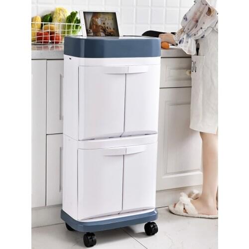 Compost Zero Waste Home Garden Storage Bin Garbage Bag Holder Waste Bin Garbage Bags Poubelle Salle De Bain Waste Container BA60