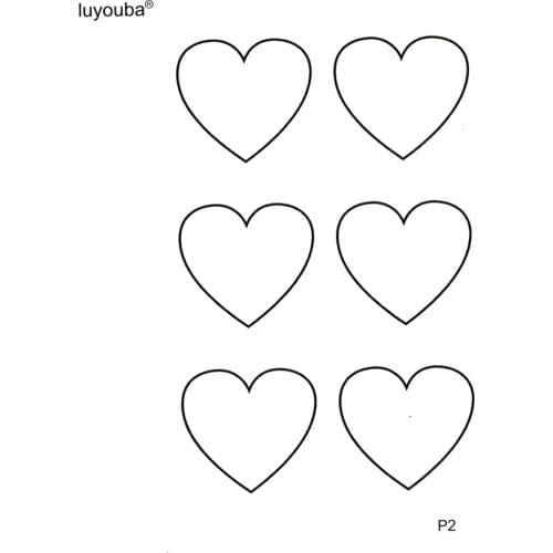 Cute Heart Temporary Tattoo Sticker Beauty Fake Tattoo Temporary Tatoo Men Tatuajes Faux Tatouage Face Jewels Festival Tattoo