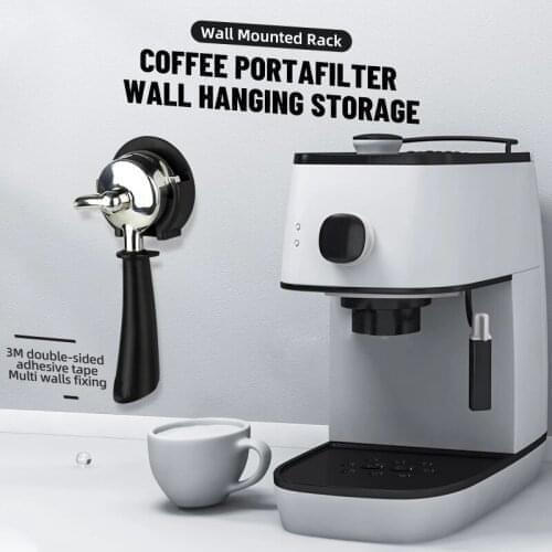 Coffee Portafilter Wall Rack 51MM/54MM/58MM Coffee Tamper Wall Mounted Rack