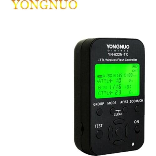 Yongnuo sem fio ttl flash gatilho YN-622-TX kit com alta velocidade sync hss 1/8000s para camera nikon d70 d80 d90 d200 d300