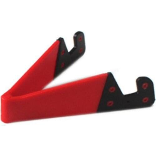 Low price Universal Desktop Folding V-shaped Mobile Phone Stand Colored V-shaped Lazy Stand Base
