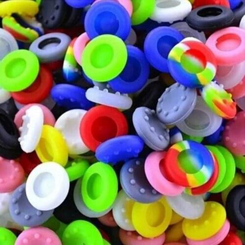 10pcs a lot For Xbox one 360 Silicone Controller Analog Grip Thumb Sticker Cover For Sony PS4 for PS2 PS3 PS5 Thumb Stick Cap