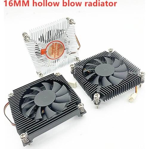 SORBANG interface 16MM hollow blow radiator Mini ITX chassis ultra-thin all-in-one machine mute CPU fan 1150/1151