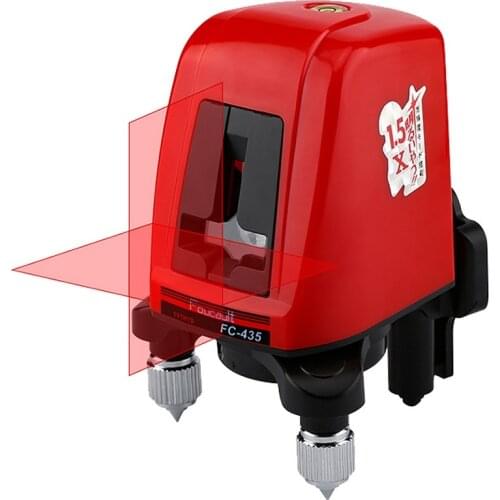 Laser Level 2 Line 1 Dots Self-leveling 360 Vertical and Horizontal Cross Beam Line Laser Leveling Super Power Measuring Device