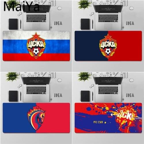 Maiya Top Quality PFC CSKA Moscow Durable Rubber Mouse Mat Pad Free Shipping Large Mouse Pad Keyboards Mat