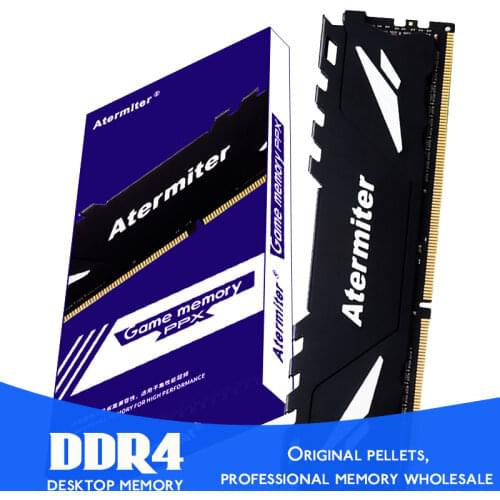 Atermiter 32GB 16GB 8gb 4gb PC Memory RAM Memoria Module Computer Desktop DDR4 PC4 4G 8g 16g 2400Mhz 2666Mhz DIMM 3000 2133 MHZ