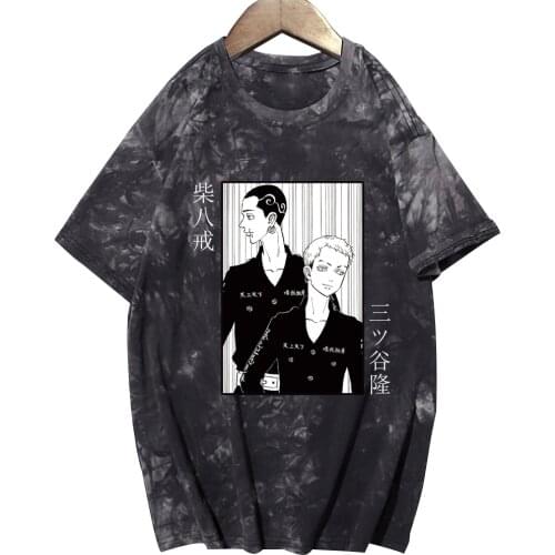 Men Women Tokyo Revengers Tee Shirt Short T-Shirts for Men
