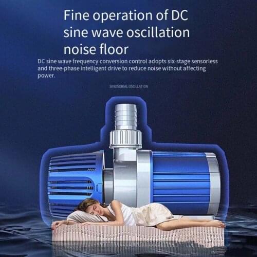 24V low pressure high power fish tank submersible pump filter pump fecal suction pump aquarium accessories bottom suction pump