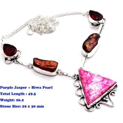 Genuine Moonstone Tiger Eye Labradorite Amethyst Dendrite Opal Blue sunstone Black Onyx Sodalite Necklace Silver Copper