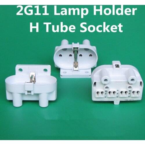 10pcs Lampholder 2G11 Bulb Base Socket Lamp Holder Free Shipping
