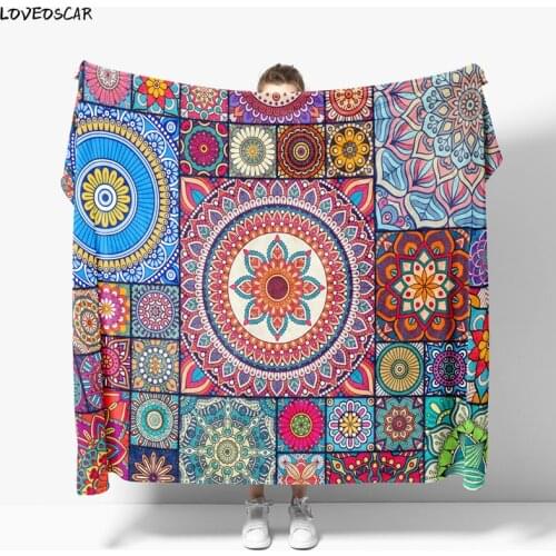 Throw Blanket Bohemian Navy Pink Lilac Morocco Boho Beach Mat Towel Hotel Chair Sofa Seat Cover Home Designer Pattern Decoration