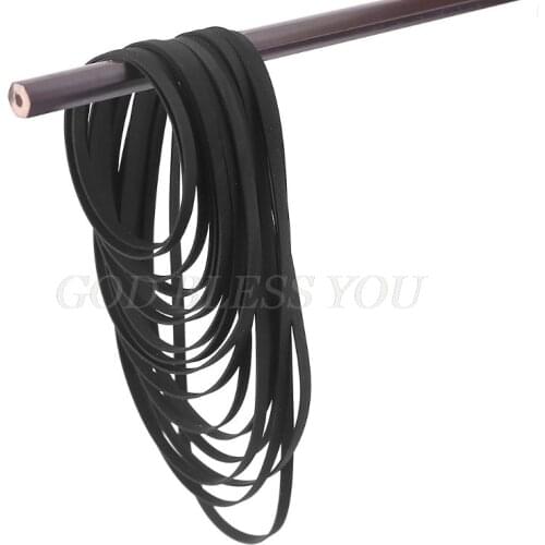 Turntable Belt Rubber Flat Drive Belt for Record Player Walkman DVD CD-ROM Repeater 4mm Wide Drop Shipping