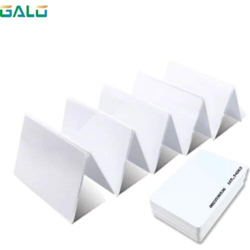 100pcs RFID card TK4100 125 KHZ RFID card EM Thick ID card suitable for access control and attendance cards
