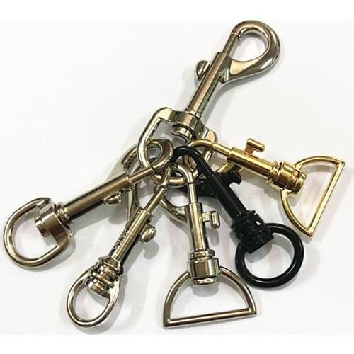 20pcs/lot Metal Spring buckle Luggage bag Dog buckle Snap hook, Bag hanger Lobster Clasp DIY Sewing handmade Key chain buttons