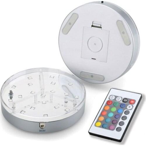 2016 Promotion Wedding Wedding Invitations Hot Sale!! 6inch remote Control Led Vase Lights,table Light,decoration Light