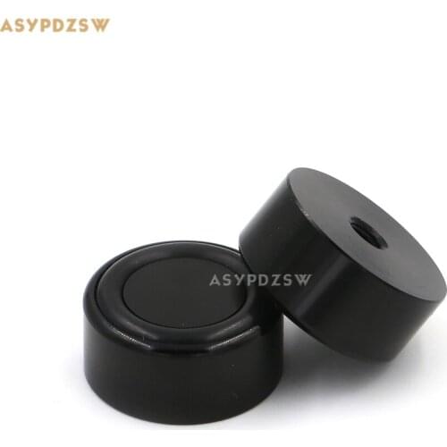 4 PCS HIFI Solid aluminium Black 20*10 Computer / stereo / DAC / Amplifier machine feet