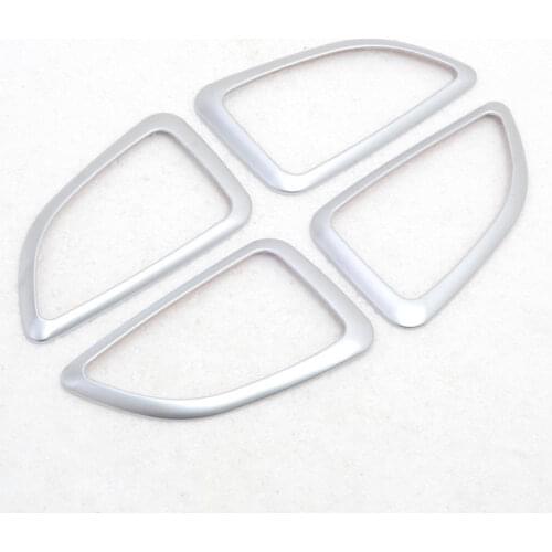 4pcs/set ABS Car Interior Door Handles Bowl Cup Covers Trim Decal For Hyundai Tucson ix35 2011-2015 LHD Car Styling Accessories