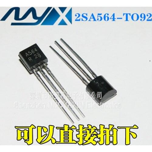 50pcs/lot Transistor 2SA564 A564 TO-92 Package PNP Low Power Transistor