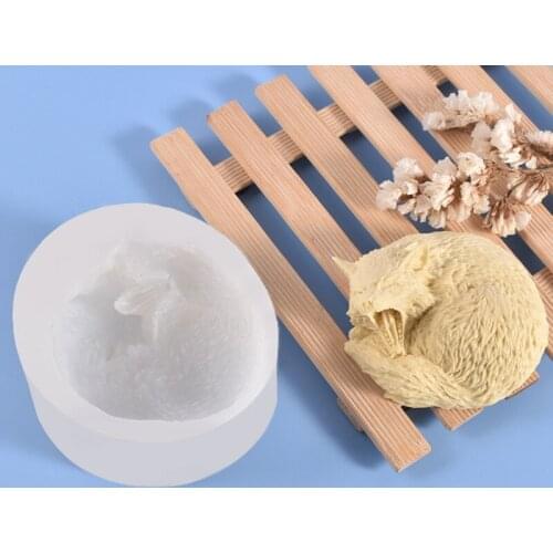 85LB Crystal Epoxy Resin Mold Open Mouth Growl Wolf Head Silicone Mould DIY Crafts Ornaments Decorations Jewelry Casting Tools