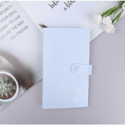 240-capacity Card Clip Album 6*9cm Portable Card Book With Transparent Material To Facilitate You To Find The Card