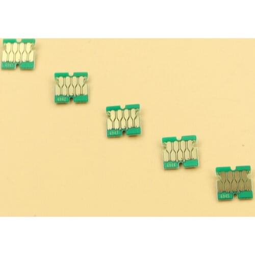 Ink cartridge chips for Epson SC T5070 T3070 T7070 includes 4pcs for each of PBK, yellow, Cyan, Magenta, Matte Black chips