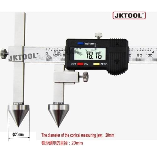 20-200mm Center Distance Digital Caliper for measuring Distance between Holes Center Distance Caliper Gauge