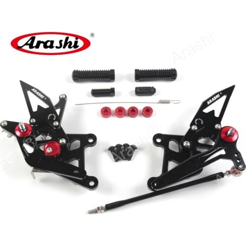 CNC Adjustable Footrest For HONDA CB300F / CBR300R / ABS 2015 2006 2017 2018 2019 2020 2021 CB 300 F Motorcycle Foot Pegs